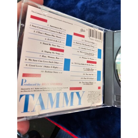 Tammy Wynette - Anniversary: Twenty Years Of Hits (CD, 1987, Epic Records) - Picture 4 of 4